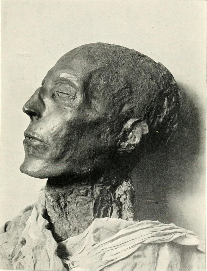 An illustration from The treasury of ancient Egypt; miscellaneous chapters on ancient Egyptian history and archæology, 1911, leaf 78