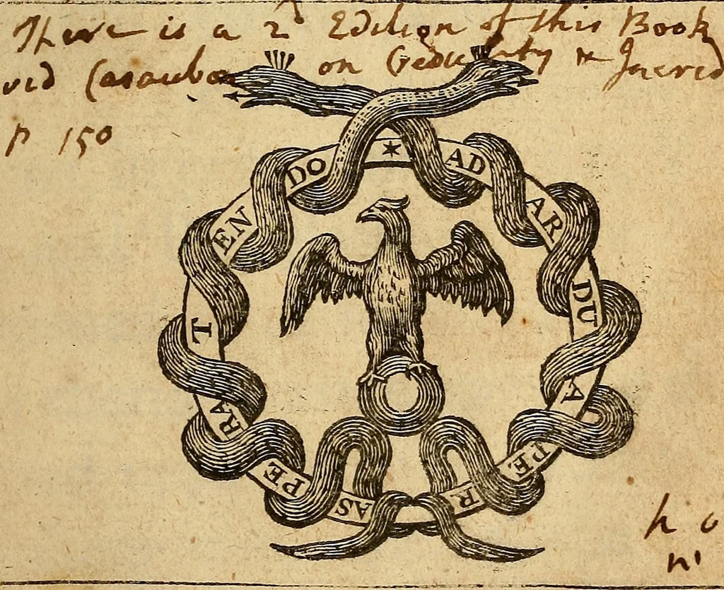 An illustration from A treatise concerning enthusiasme, : as it is an effect of nature, but is mistaken by many for either Divine inspiration or diabolical possession., 1655, leaf 6