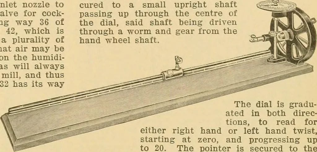 An illustration from A treatise, giving a thorough description of the properties and supply of the fibres, as well as the various processes required for converting wool, cotton, silk from fibre to finished goods, covering both woven and knit goods ... construction of the most modern improvements to preparatory machinery ... accessories relating to construction and equipment of modern textile manufacturing plants .., 1895, leaf 116