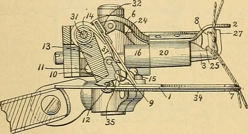 An illustration from A treatise, giving a thorough description of the properties and supply of the fibres, as well as the various processes required for converting wool, cotton, silk from fibre to finished goods, covering both woven and knit goods ... construction of the most modern improvements to preparatory machinery ... accessories relating to construction and equipment of modern textile manufacturing plants .., 1895, leaf 126