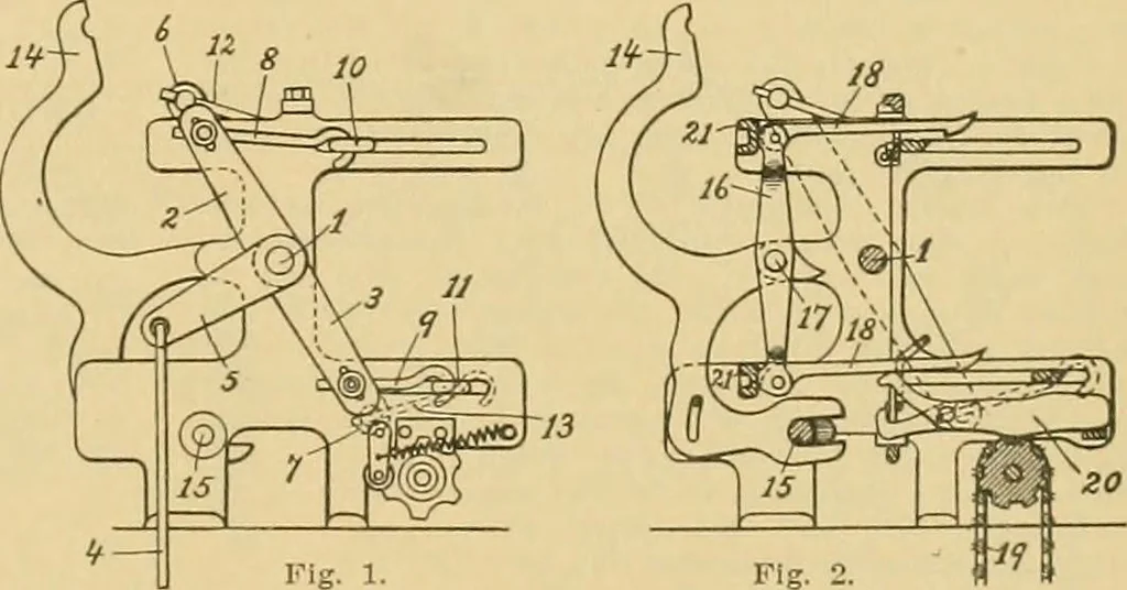 An illustration from A treatise, giving a thorough description of the properties and supply of the fibres, as well as the various processes required for converting wool, cotton, silk from fibre to finished goods, covering both woven and knit goods ... construction of the most modern improvements to preparatory machinery ... accessories relating to construction and equipment of modern textile manufacturing plants .., 1895, leaf 144