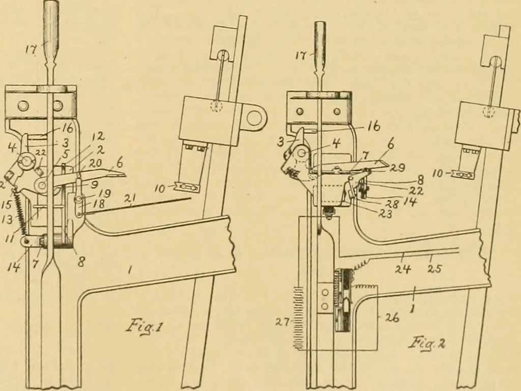 An illustration from A treatise, giving a thorough description of the properties and supply of the fibres, as well as the various processes required for converting wool, cotton, silk from fibre to finished goods, covering both woven and knit goods ... construction of the most modern improvements to preparatory machinery ... accessories relating to construction and equipment of modern textile manufacturing plants .., 1895, leaf 160