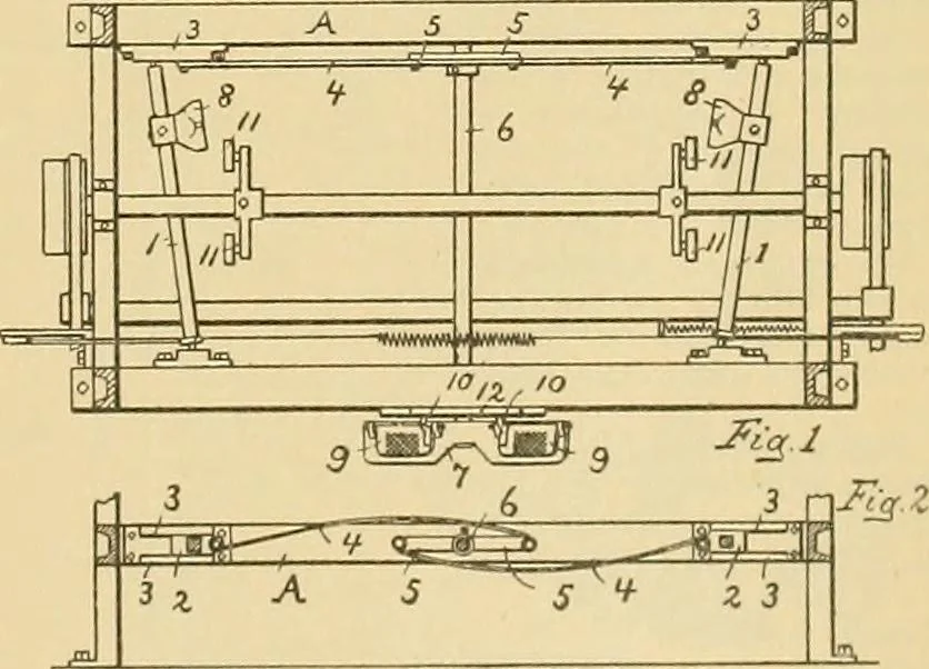 An illustration from A treatise, giving a thorough description of the properties and supply of the fibres, as well as the various processes required for converting wool, cotton, silk from fibre to finished goods, covering both woven and knit goods ... construction of the most modern improvements to preparatory machinery ... accessories relating to construction and equipment of modern textile manufacturing plants .., 1895, leaf 164