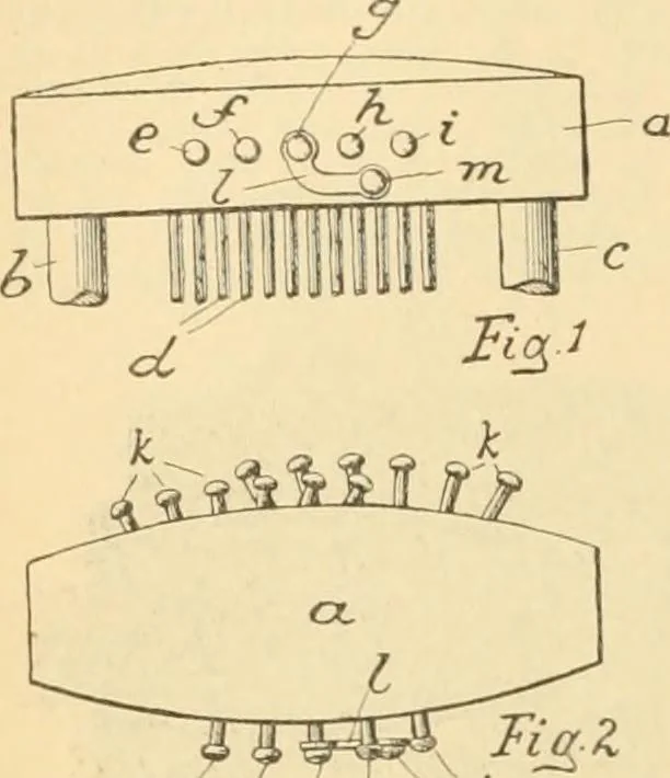 An illustration from A treatise, giving a thorough description of the properties and supply of the fibres, as well as the various processes required for converting wool, cotton, silk from fibre to finished goods, covering both woven and knit goods ... construction of the most modern improvements to preparatory machinery ... accessories relating to construction and equipment of modern textile manufacturing plants .., 1895, leaf 179