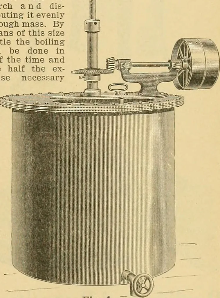 An illustration from A treatise, giving a thorough description of the properties and supply of the fibres, as well as the various processes required for converting wool, cotton, silk from fibre to finished goods, covering both woven and knit goods ... construction of the most modern improvements to preparatory machinery ... accessories relating to construction and equipment of modern textile manufacturing plants .., 1895, leaf 188