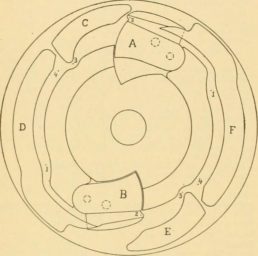 An illustration from A treatise, giving a thorough description of the properties and supply of the fibres, as well as the various processes required for converting wool, cotton, silk from fibre to finished goods, covering both woven and knit goods ... construction of the most modern improvements to preparatory machinery ... accessories relating to construction and equipment of modern textile manufacturing plants .., 1895, leaf 199