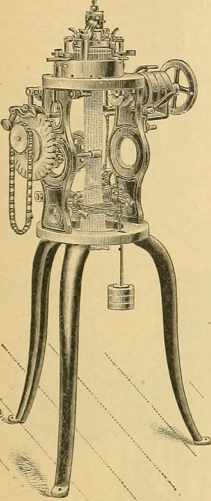 An illustration from A treatise, giving a thorough description of the properties and supply of the fibres, as well as the various processes required for converting wool, cotton, silk from fibre to finished goods, covering both woven and knit goods ... construction of the most modern improvements to preparatory machinery ... accessories relating to construction and equipment of modern textile manufacturing plants .., 1895, leaf 204