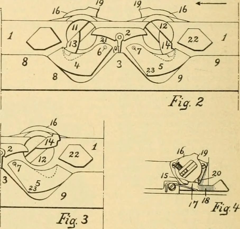 An illustration from A treatise, giving a thorough description of the properties and supply of the fibres, as well as the various processes required for converting wool, cotton, silk from fibre to finished goods, covering both woven and knit goods ... construction of the most modern improvements to preparatory machinery ... accessories relating to construction and equipment of modern textile manufacturing plants .., 1895, leaf 209