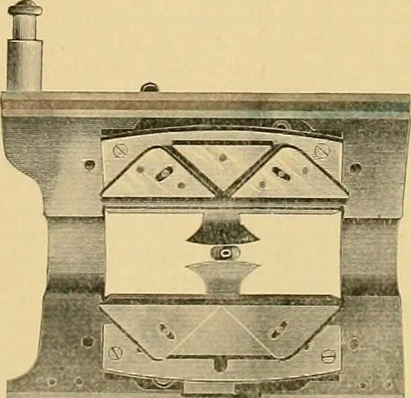 An illustration from A treatise, giving a thorough description of the properties and supply of the fibres, as well as the various processes required for converting wool, cotton, silk from fibre to finished goods, covering both woven and knit goods ... construction of the most modern improvements to preparatory machinery ... accessories relating to construction and equipment of modern textile manufacturing plants .., 1895, leaf 228