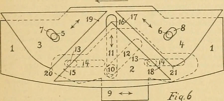 An illustration from A treatise, giving a thorough description of the properties and supply of the fibres, as well as the various processes required for converting wool, cotton, silk from fibre to finished goods, covering both woven and knit goods ... construction of the most modern improvements to preparatory machinery ... accessories relating to construction and equipment of modern textile manufacturing plants .., 1895, leaf 230