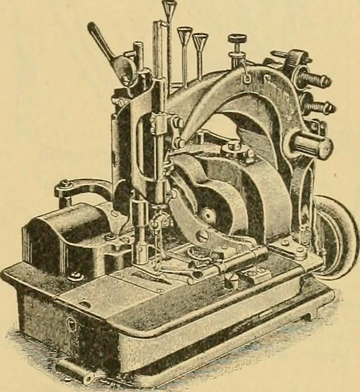 An illustration from A treatise, giving a thorough description of the properties and supply of the fibres, as well as the various processes required for converting wool, cotton, silk from fibre to finished goods, covering both woven and knit goods ... construction of the most modern improvements to preparatory machinery ... accessories relating to construction and equipment of modern textile manufacturing plants .., 1895, leaf 238