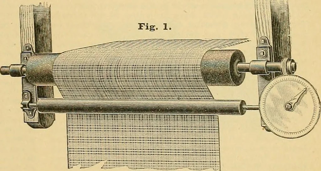 An illustration from A treatise, giving a thorough description of the properties and supply of the fibres, as well as the various processes required for converting wool, cotton, silk from fibre to finished goods, covering both woven and knit goods ... construction of the most modern improvements to preparatory machinery ... accessories relating to construction and equipment of modern textile manufacturing plants .., 1895, leaf 302
