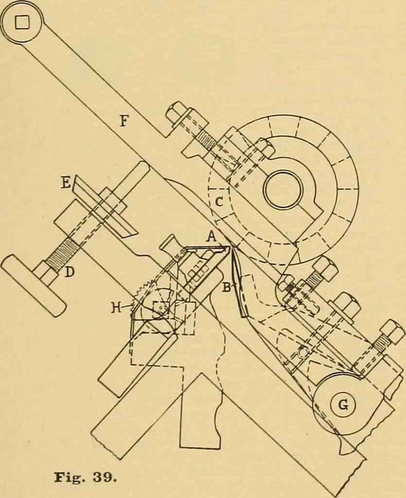 An illustration from A treatise, giving a thorough description of the properties and supply of the fibres, as well as the various processes required for converting wool, cotton, silk from fibre to finished goods, covering both woven and knit goods ... construction of the most modern improvements to preparatory machinery ... accessories relating to construction and equipment of modern textile manufacturing plants .., 1895, leaf 340