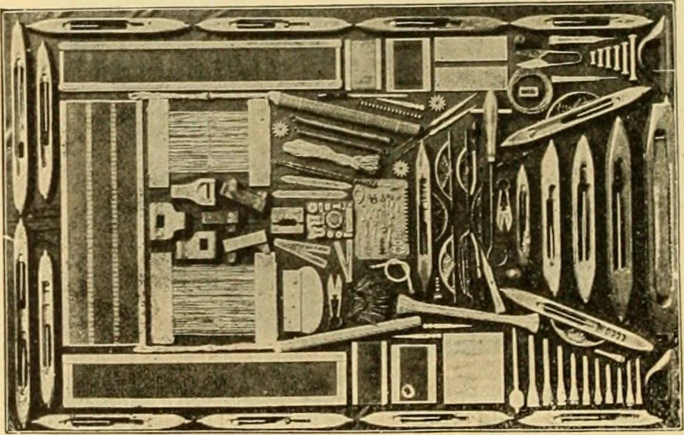 An illustration from A treatise, giving a thorough description of the properties and supply of the fibres, as well as the various processes required for converting wool, cotton, silk from fibre to finished goods, covering both woven and knit goods ... construction of the most modern improvements to preparatory machinery ... accessories relating to construction and equipment of modern textile manufacturing plants .., 1895, leaf 419