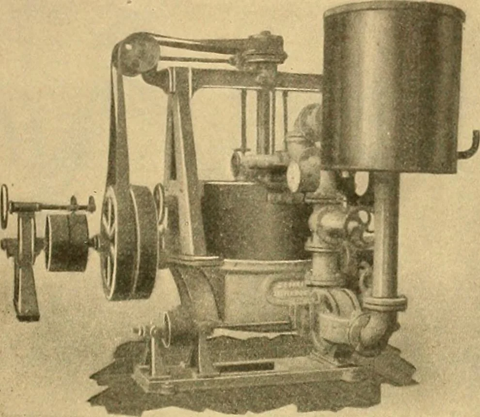 An illustration from A treatise, giving a thorough description of the properties and supply of the fibres, as well as the various processes required for converting wool, cotton, silk from fibre to finished goods, covering both woven and knit goods ... construction of the most modern improvements to preparatory machinery ... accessories relating to construction and equipment of modern textile manufacturing plants .., 1895, leaf 456