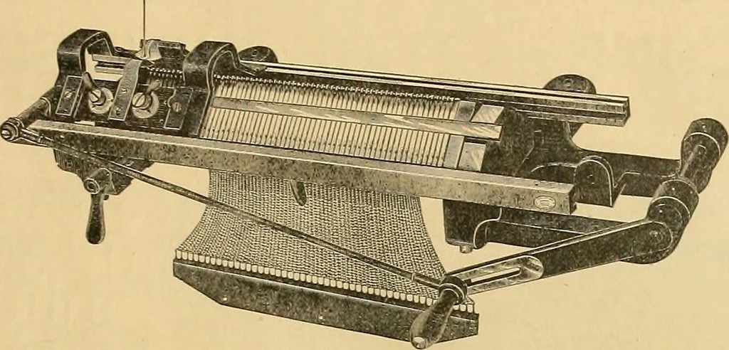 An illustration from A treatise, giving a thorough description of the properties and supply of the fibres, as well as the various processes required for converting wool, cotton, silk from fibre to finished goods, covering both woven and knit goods ... construction of the most modern improvements to preparatory machinery ... accessories relating to construction and equipment of modern textile manufacturing plants .., 1895, leaf 6