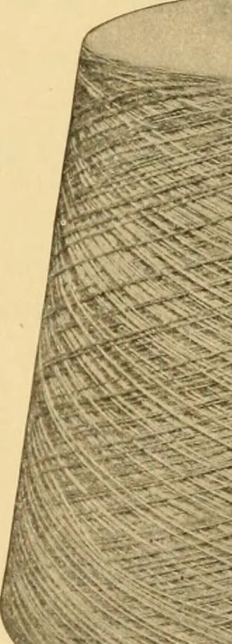 An illustration from A treatise, giving a thorough description of the properties and supply of the fibres, as well as the various processes required for converting wool, cotton, silk from fibre to finished goods, covering both woven and knit goods ... construction of the most modern improvements to preparatory machinery ... accessories relating to construction and equipment of modern textile manufacturing plants .., 1895, leaf 7