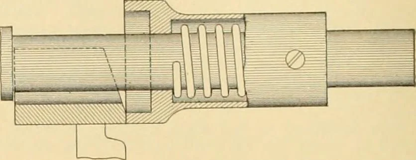 An illustration from A treatise, giving a thorough description of the properties and supply of the fibres, as well as the various processes required for converting wool, cotton, silk from fibre to finished goods, covering both woven and knit goods ... construction of the most modern improvements to preparatory machinery ... accessories relating to construction and equipment of modern textile manufacturing plants .., 1895, leaf 97