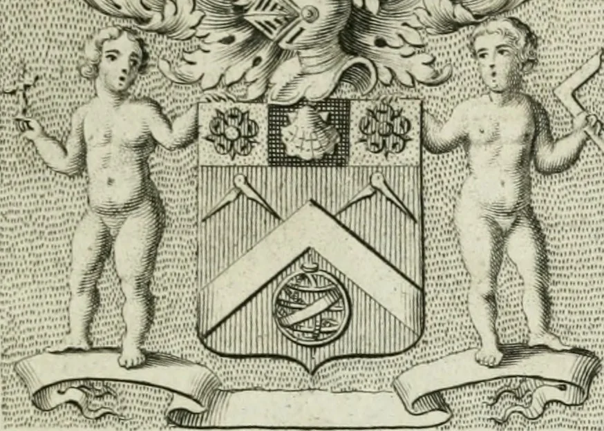 An illustration from A treatise of architecture, with remarks and observations : necessary for young people, who would apply themselves to that noble art, 1732, leaf 168