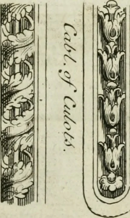An illustration from A treatise of architecture, with remarks and observations : necessary for young people, who would apply themselves to that noble art, 1732, leaf 286
