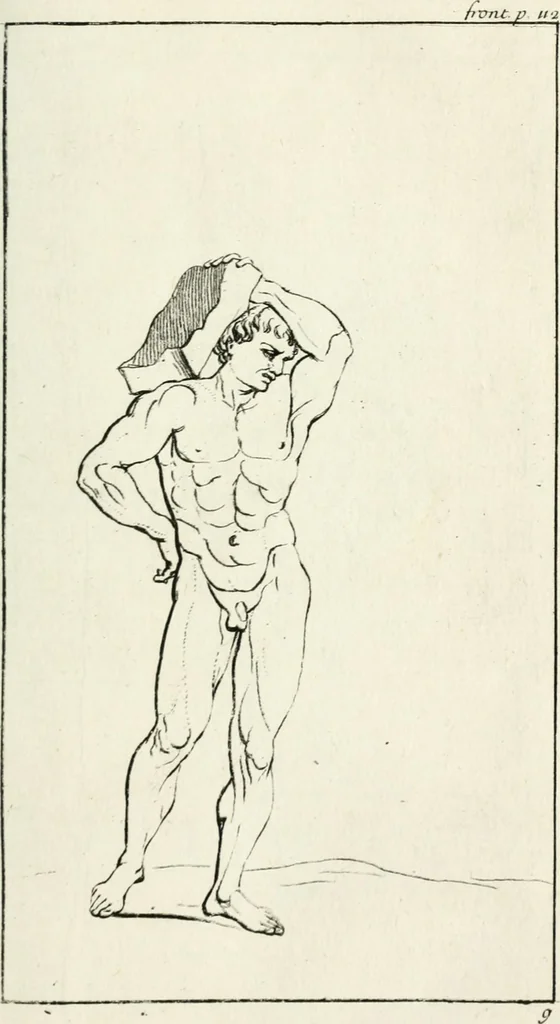 An illustration from A treatise of painting, 1721, leaf 152