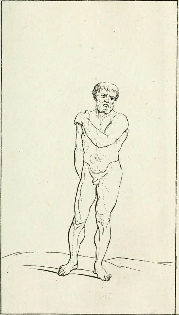 An illustration from A treatise of painting, 1721, leaf 176