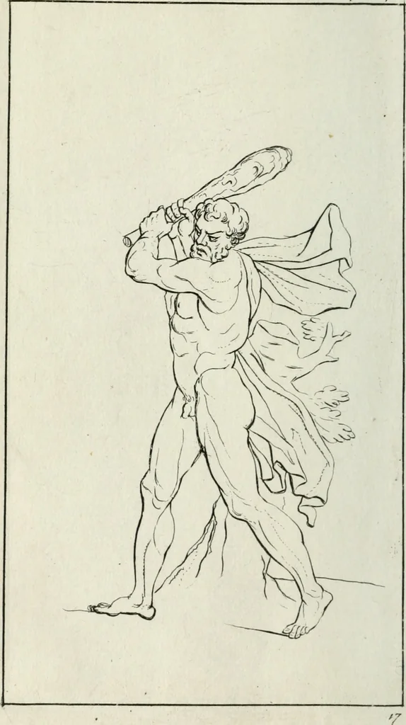 An illustration from A treatise of painting, 1721, leaf 179