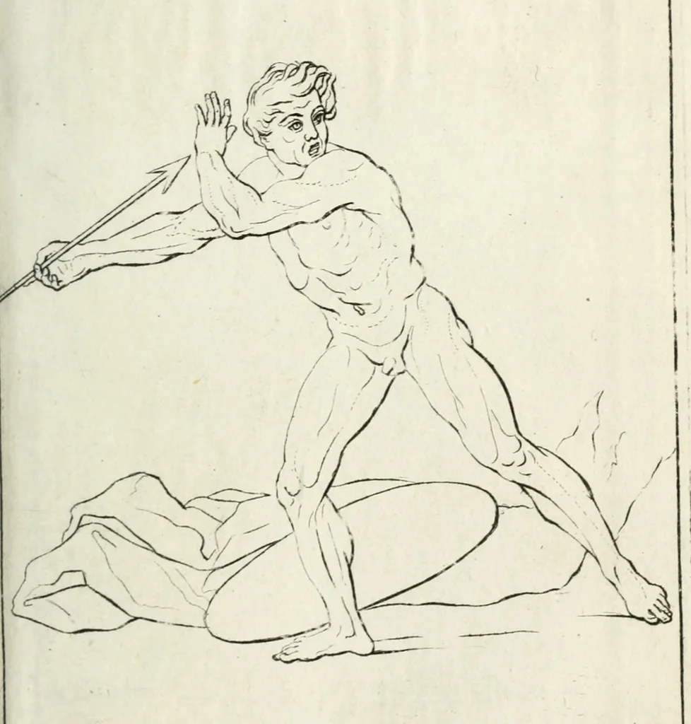 An illustration from A treatise of painting, 1721, leaf 194