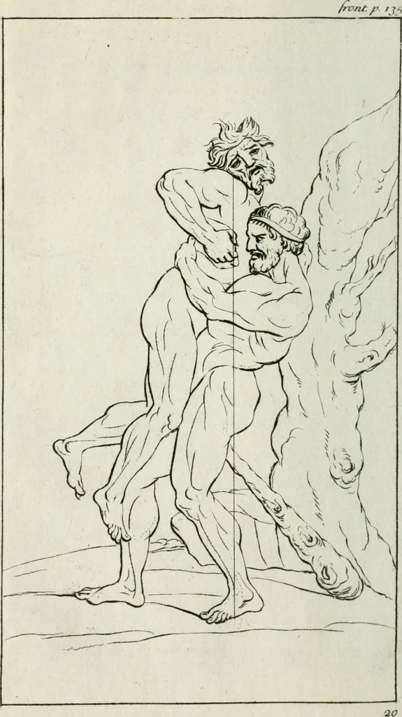 An illustration from A treatise of painting, 1721, leaf 197