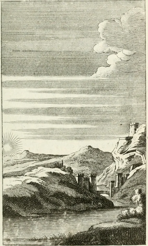 An illustration from A treatise of painting, 1721, leaf 250