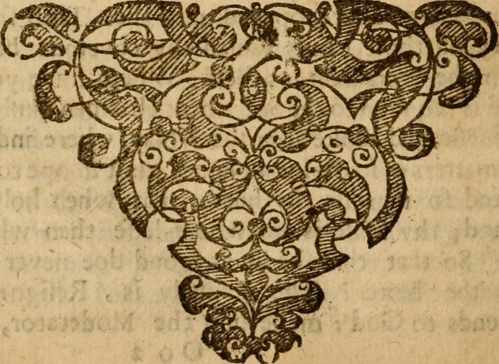 An illustration from A treatise of the two sacraments of the gospell : baptisme and the Supper of the Lord .., 1633, leaf 445