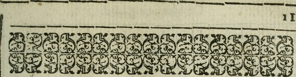 An illustration from A treatise, of weights, mets and measvres of Scotland. With their qvantities, and trve foundation, and sundrie profitable observations, arising vpon everie one of them. Together with the art of metting, measuring & compting all sort of land with diverse tables, 1624, leaf 26