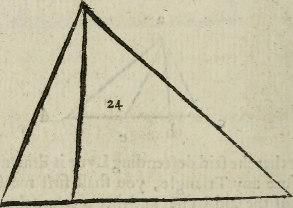 An illustration from A treatise, of weights, mets and measvres of Scotland. With their qvantities, and trve foundation, and sundrie profitable observations, arising vpon everie one of them. Together with the art of metting, measuring & compting all sort of land with diverse tables, 1624, leaf 37