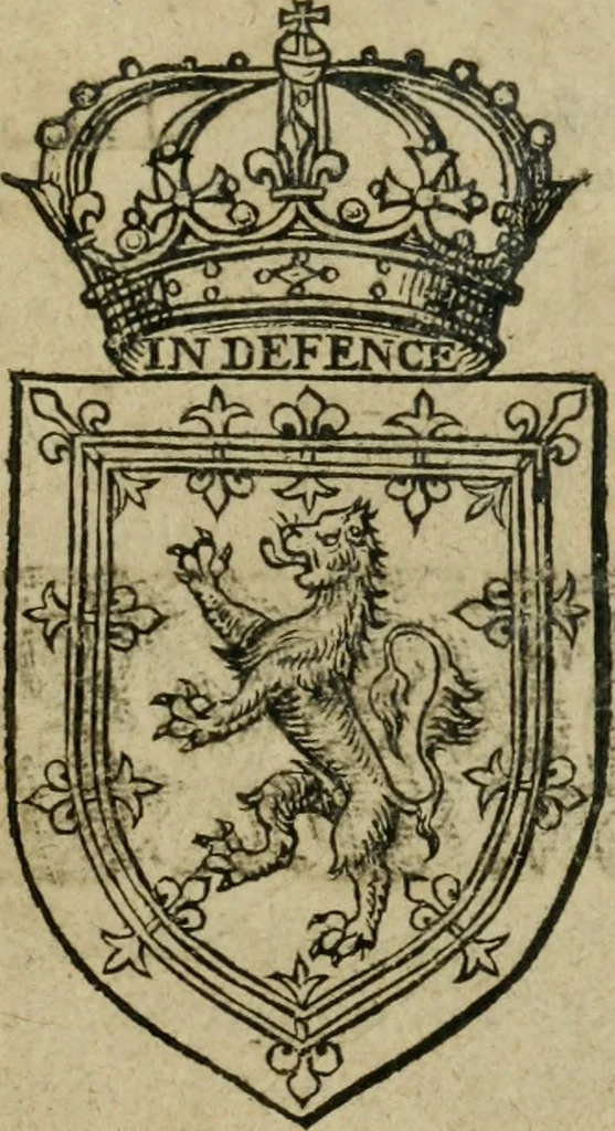An illustration from A treatise, of weights, mets and measvres of Scotland. With their qvantities, and trve foundation, and sundrie profitable observations, arising vpon everie one of them. Together with the art of metting, measuring & compting all sort of land with diverse tables, 1624, leaf 8