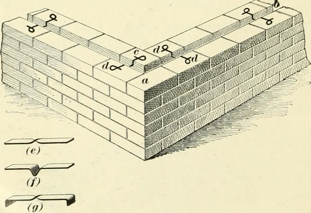 An illustration from A treatise on architecture and building construction, 1899, leaf 129