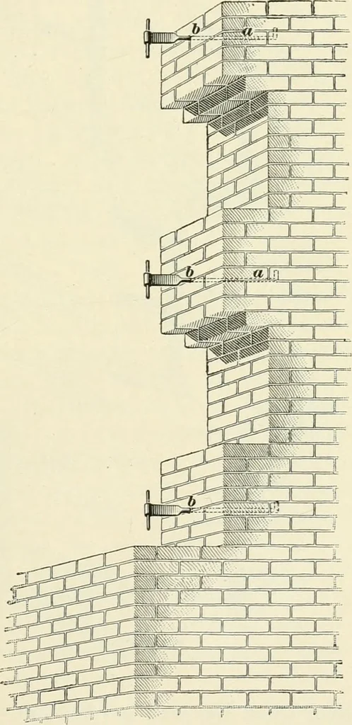 An illustration from A treatise on architecture and building construction, 1899, leaf 144