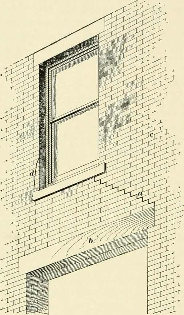 An illustration from A treatise on architecture and building construction, 1899, leaf 149