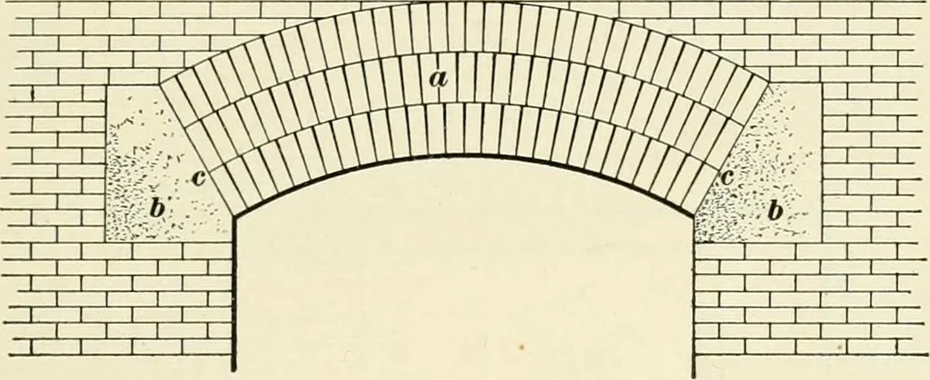 An illustration from A treatise on architecture and building construction, 1899, leaf 160