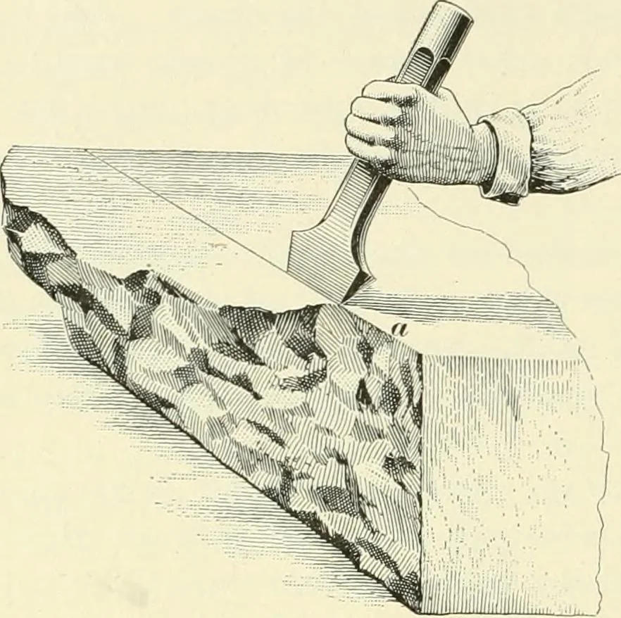 An illustration from A treatise on architecture and building construction, 1899, leaf 187