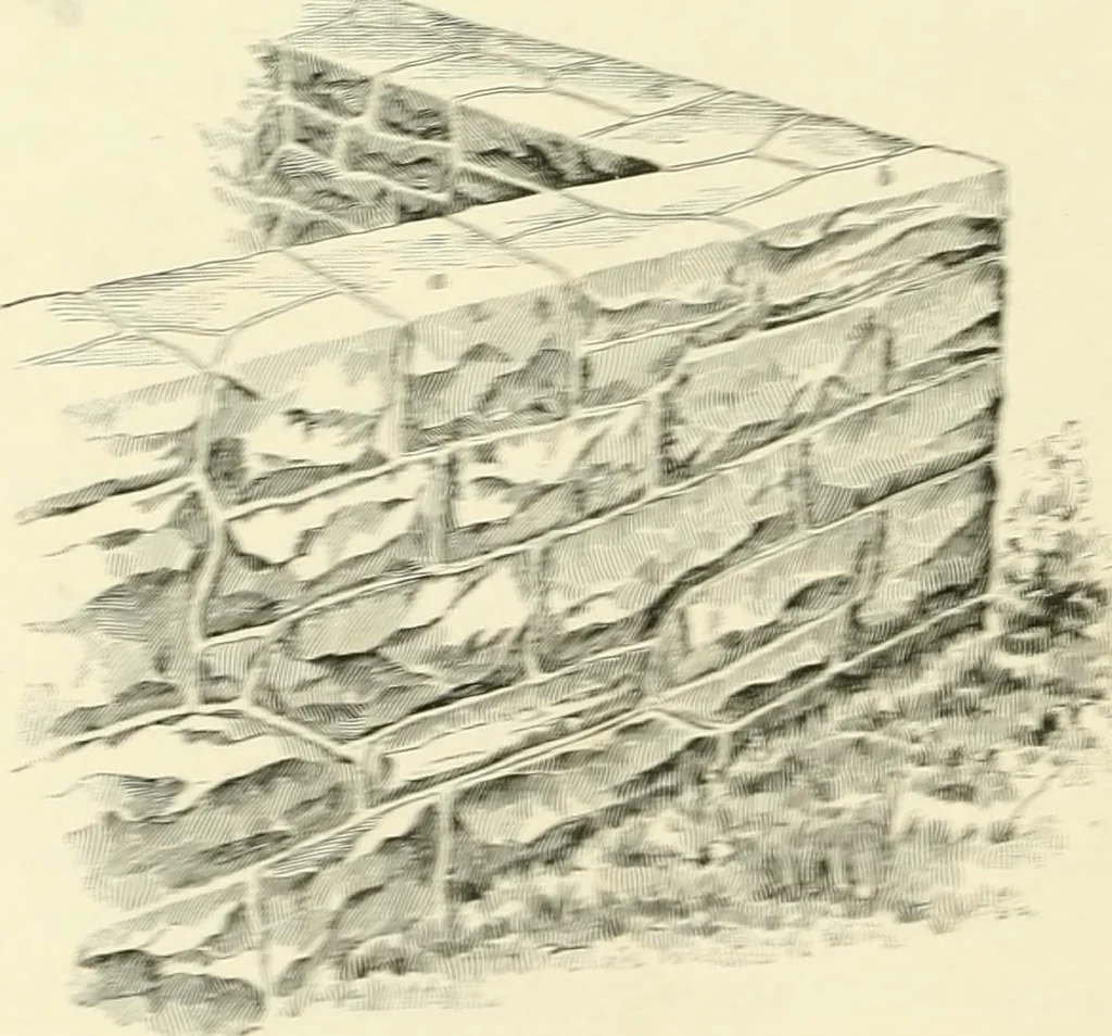An illustration from A treatise on architecture and building construction, 1899, leaf 195