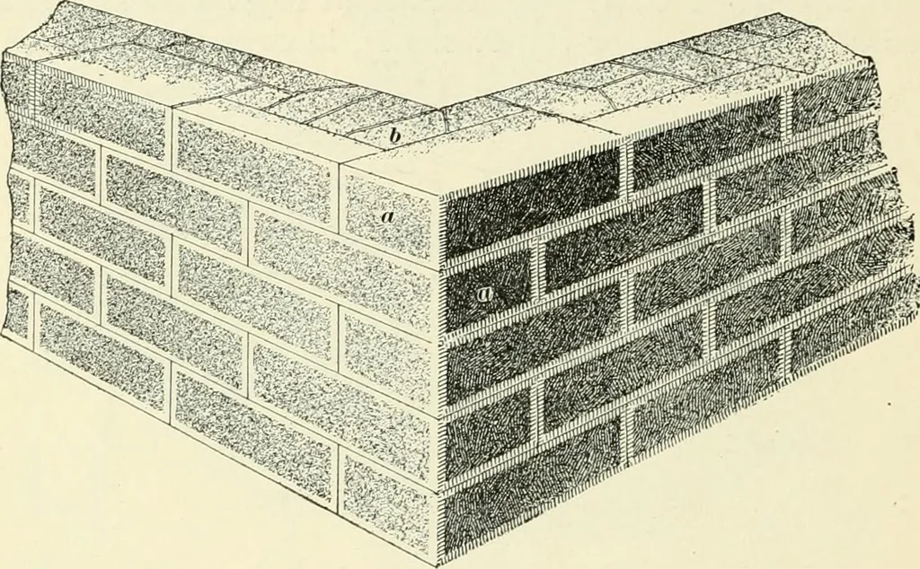An illustration from A treatise on architecture and building construction, 1899, leaf 199