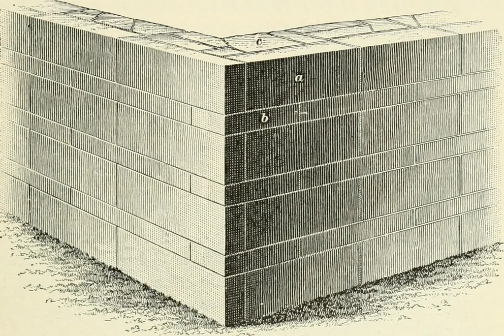 An illustration from A treatise on architecture and building construction, 1899, leaf 200