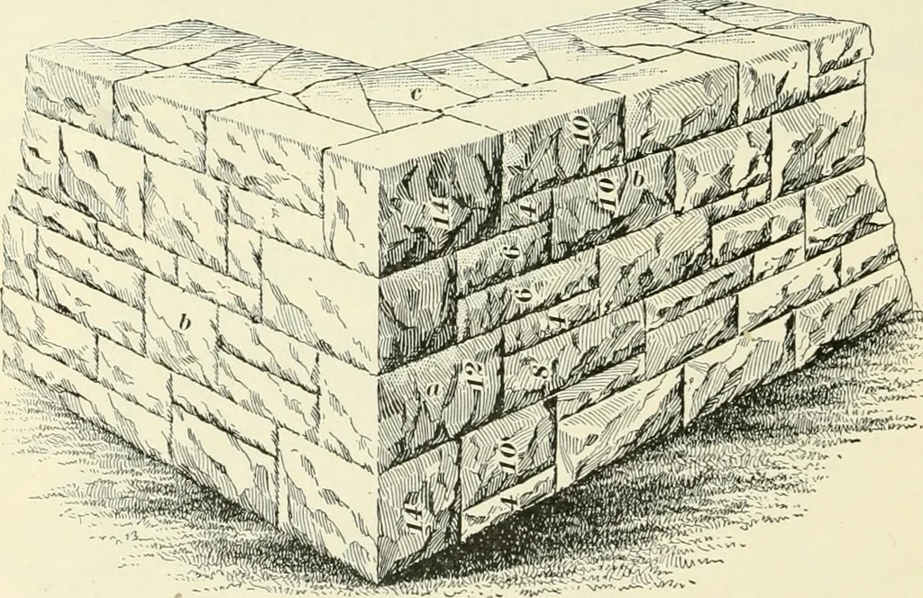 An illustration from A treatise on architecture and building construction, 1899, leaf 201