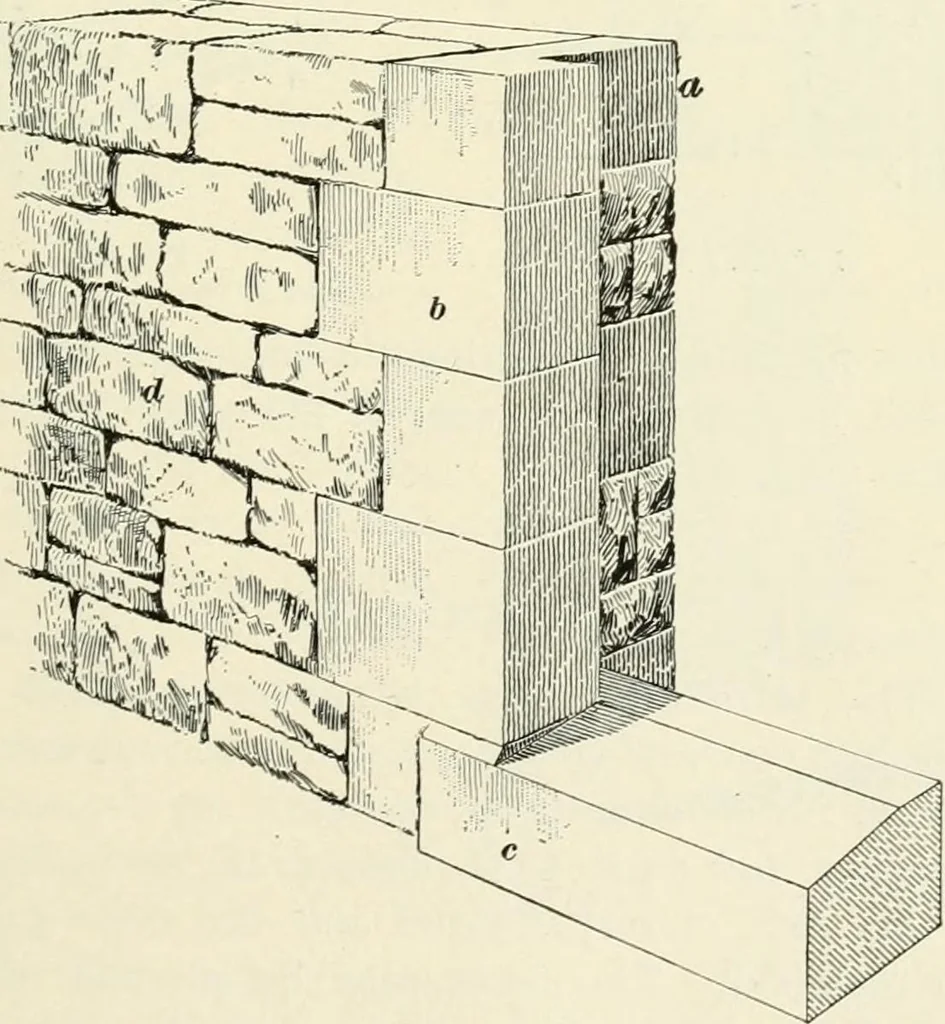 An illustration from A treatise on architecture and building construction, 1899, leaf 206