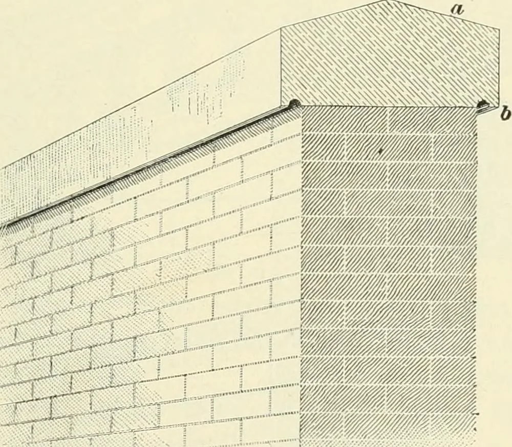 An illustration from A treatise on architecture and building construction, 1899, leaf 214