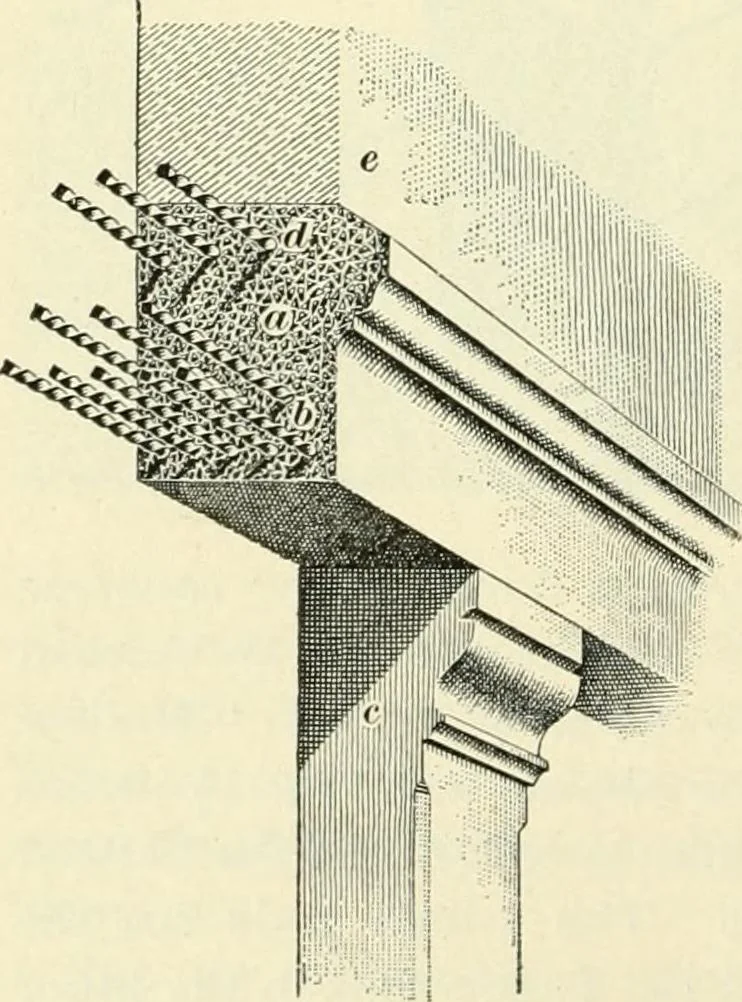 An illustration from A treatise on architecture and building construction, 1899, leaf 249