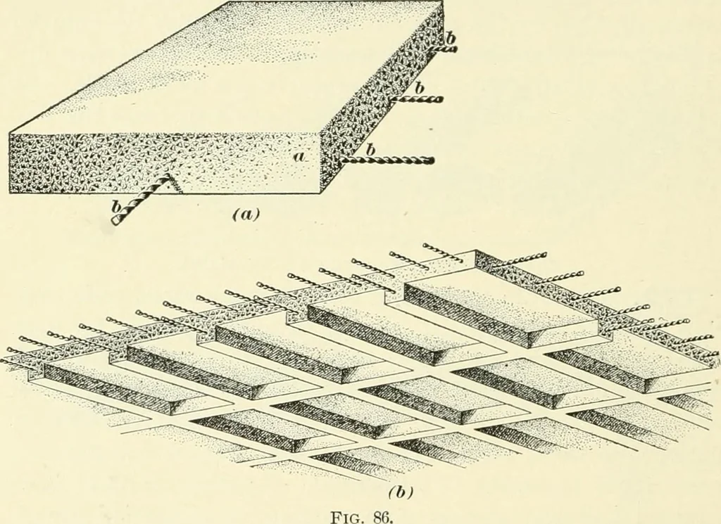 An illustration from A treatise on architecture and building construction, 1899, leaf 275