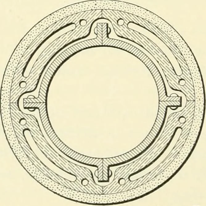 An illustration from A treatise on architecture and building construction, 1899, leaf 285