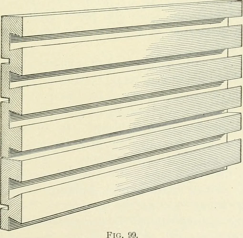 An illustration from A treatise on architecture and building construction, 1899, leaf 292