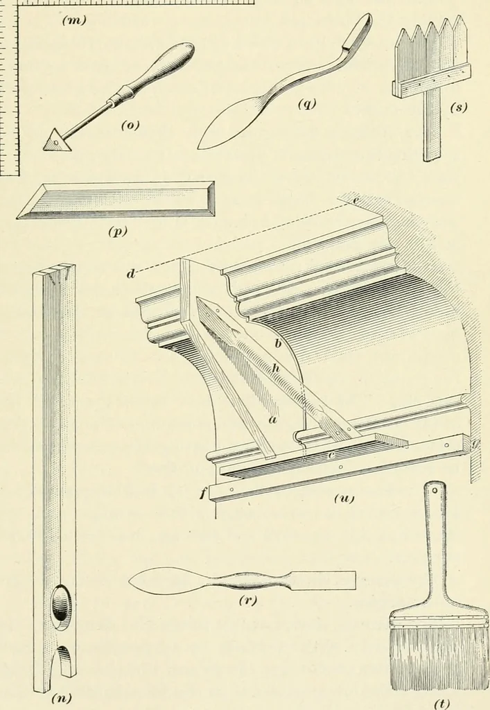 An illustration from A treatise on architecture and building construction, 1899, leaf 302